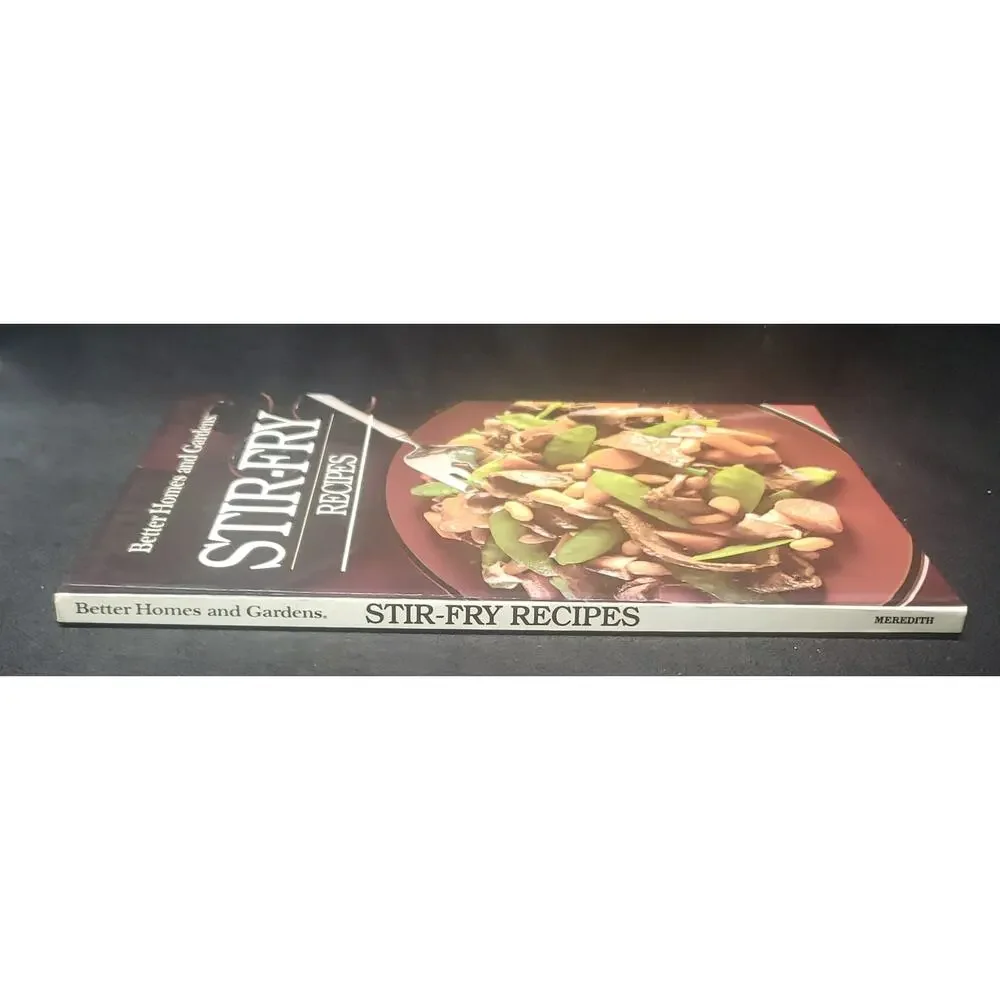 Vintage Better Home & Gardens Stir-Fry First Edition Recipes Hardback Cookbook